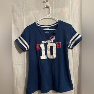 New York Giants NFL Eli Manning #10 Women’s Jersey shirt